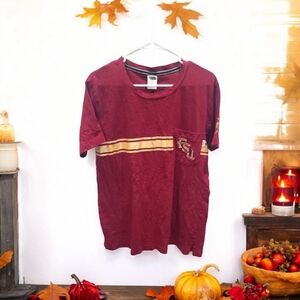 Victoria's Secret PINK Florida State FSU Unconquered tee tshirt, M